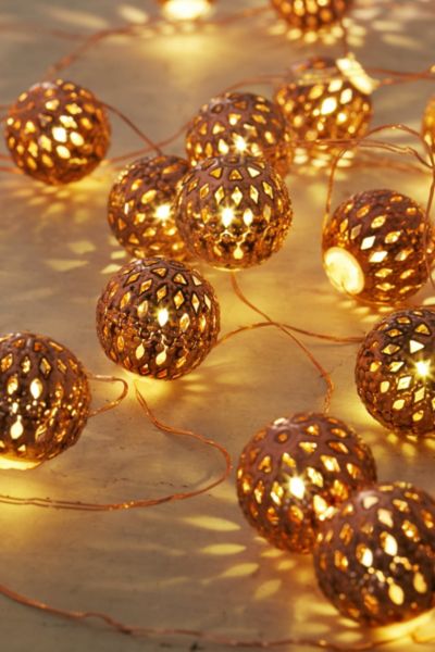 Copper Lantern String Lights - Urban Outfitters